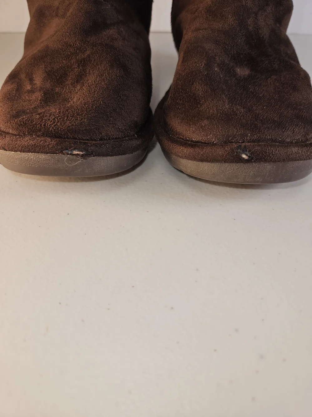 Michael Kors Girls Apple Pie 2 Chocolate Furry Boots Size 3
